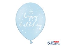 Balonky - happy birthday pro kluky - 1ks 