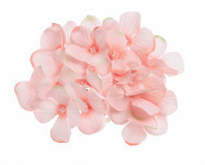 Vazbový květ hortenzie - růžový malý