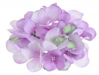 Vazbový květ hortenzie - sv.fialový malý