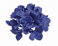 Vazbový květ hortenzie - tm.modrý malý