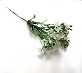 Květiny drobné zápich - bílé