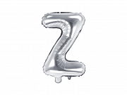 Foliový balonek písmeno 35cm  - stříbrné - Z
