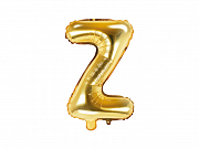 Foliový balonek písmeno 35cm  - zlaté - Z