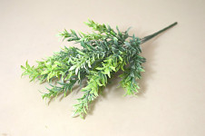 Tráva keřík zelený - 36 cm