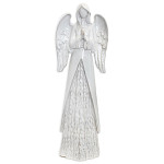 Anděl porcelánový bílý - 50 cm