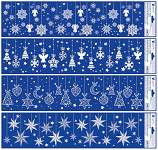 Samolepicí fólie do okna - visící ozdoby - mix Samolepicí fólie do okna - visící ozdoby - mix