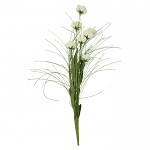 Luční kytice s krémovými květy  - 51 cm