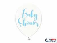 Balonky - baby shower - modré - 6ks