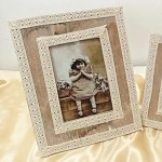 Fotorámeček dřevěný vintage - 19,5x24,5 cm 