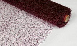 Dekorační textílie  SPINWEB- bordó 50cm/5,5m