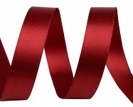 Saténová stuha - bordo - 6 mm / 22 m 
