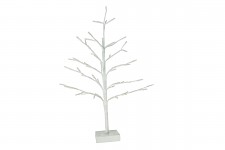 Stromeček bílý svítící LED - 60 cm