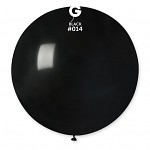 Maxi balon 80 cm - černý matný