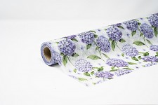 Vlizelín s fialovými hortenziemi  - 50 cm/ 1,5 m  