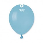 Balonky latexové 13 cm - 20 ks - baby modré