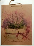 Dárková taška velká Nekupto - KHL - flower box
