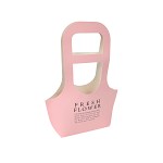 Flower (květinový) box - taška 17 x 7,5 x 32,5cm - růžová