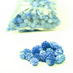 Šišky malé frost - modré - 50 g 