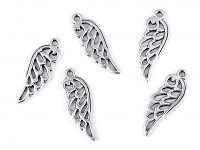 Přívěsek kovový andělské křídlo 26 mm - 10 ks Přívěsek kovový andělské křídlo 26 mm - 10 ks