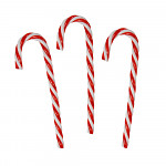 Závěsná dekorace - vánoční hůlka 15 cm - 1 ks