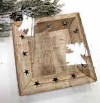 Akrylová ozdoba - stromeček 10 cm Akrylová ozdoba - stromeček 10 cm