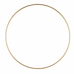 Kovový kruh zlatý -  28 cm 