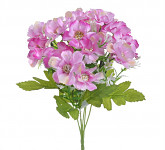 Krásenka kytice - fialovorůžová - 32 cm