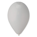 Balonek latexový 30 cm - pastelový šedý - 1ks 