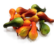 Dýně polystyren oranžové  mix - 6 ks
