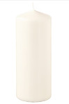 Svíčka válec 65 x 175 mm - ivory velká