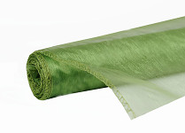 Organza šerpa  30 cm / 10 m -  tm. zelená