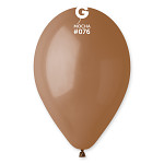 Balonek latexový 30 cm - pastelový mocha - 1ks