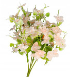 Polní kvítí kytička 30 cm - krémovo-růžová