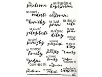 Samolepky PRO PÁNY - A5 Samolepky PRO PÁNY - A5