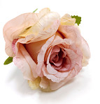 Hlavičky poupat růží DRY EFEKT 7 cm - pudrově růžová