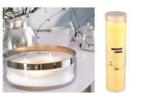 KERZENSAND kreativní svíčka 250g + 2 knoty - vanilková