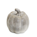 Dýně porcelán bílá patina - 10 cm