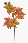 Větev podzimní javor 81 cm - oranžová
