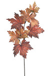 Větev podzimní javor 81 cm - červenooranžová 