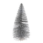Drátěný stromeček stříbrný 10 cm - 1 ks 