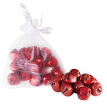 Rolnička 2 cm červený mix - 15 ks Rolnička 2 cm červený mix - 15 ks