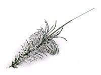 Zápich vánoční stromeček ojínělý - 16 cm