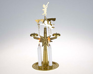 Andělské zvonění 27 cm zlaté - andílci  