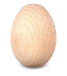 Vajíčko dřevěné 6 cm