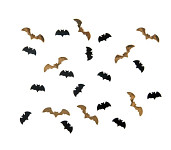 Konfety netopýr - černo-zlaté - 15 g 