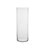 Váza sklo válec čirý - 11x 20 cm