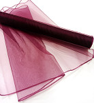 Organza šerpa 38cm/9m - burgundy