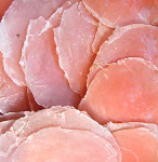 Mušle capiz perleť tm.lososová - 40 g 