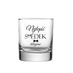 Svatební sklenice na whisky pro svědka - 0,3 l 