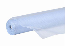 Organza šerpa  48 cm / 10 m -  sv. modrá 